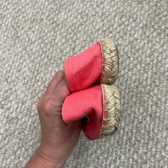 SOLUDOS For J Crew Pink Espadrilles Size 38 - Picture 6 of 13
